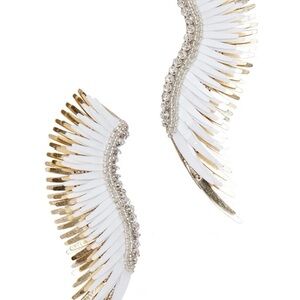 White Mignonne Gavigan Earrings